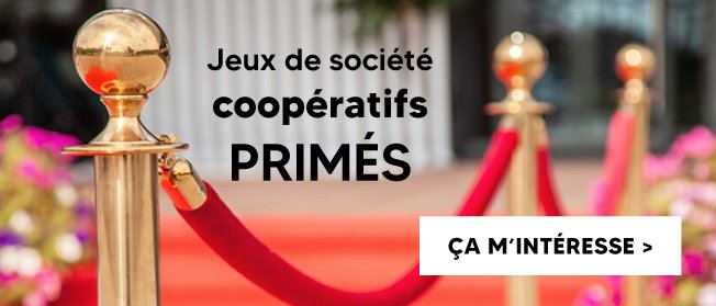 Jeux de société  coopératifs primés